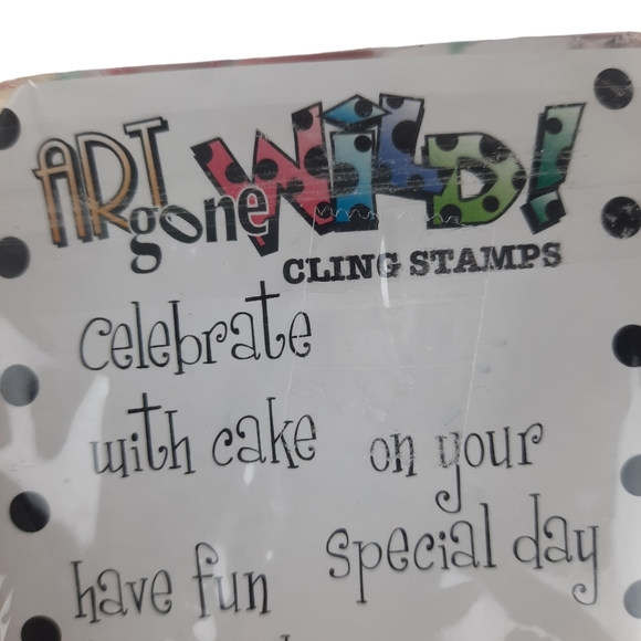 ART Gone Wild Cling Stamps Scrapbook - Picture 4 of 6